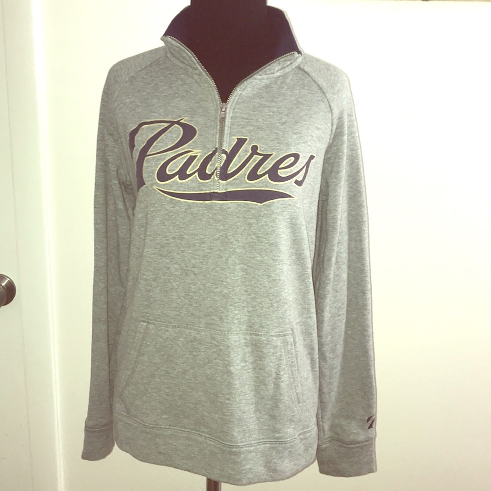 San Diego padres pink sweater